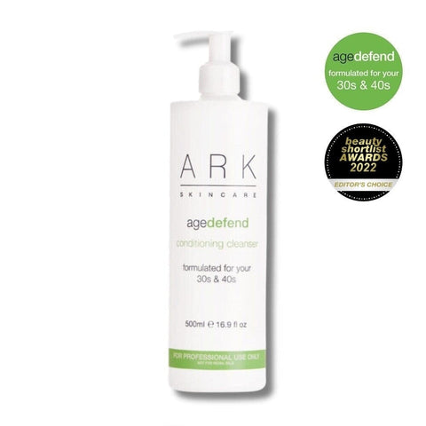 ARK Skincare's Supersize Age Defend Conditioning Cleanser is a moisturising face wash for 30s & 40s skin, it's vegan friendly too