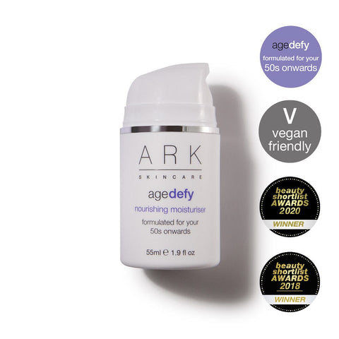 ARK's Age Defy Nourishing Moisturiser is vegan friendly and a winner at the beauty shortlist awards 2020
