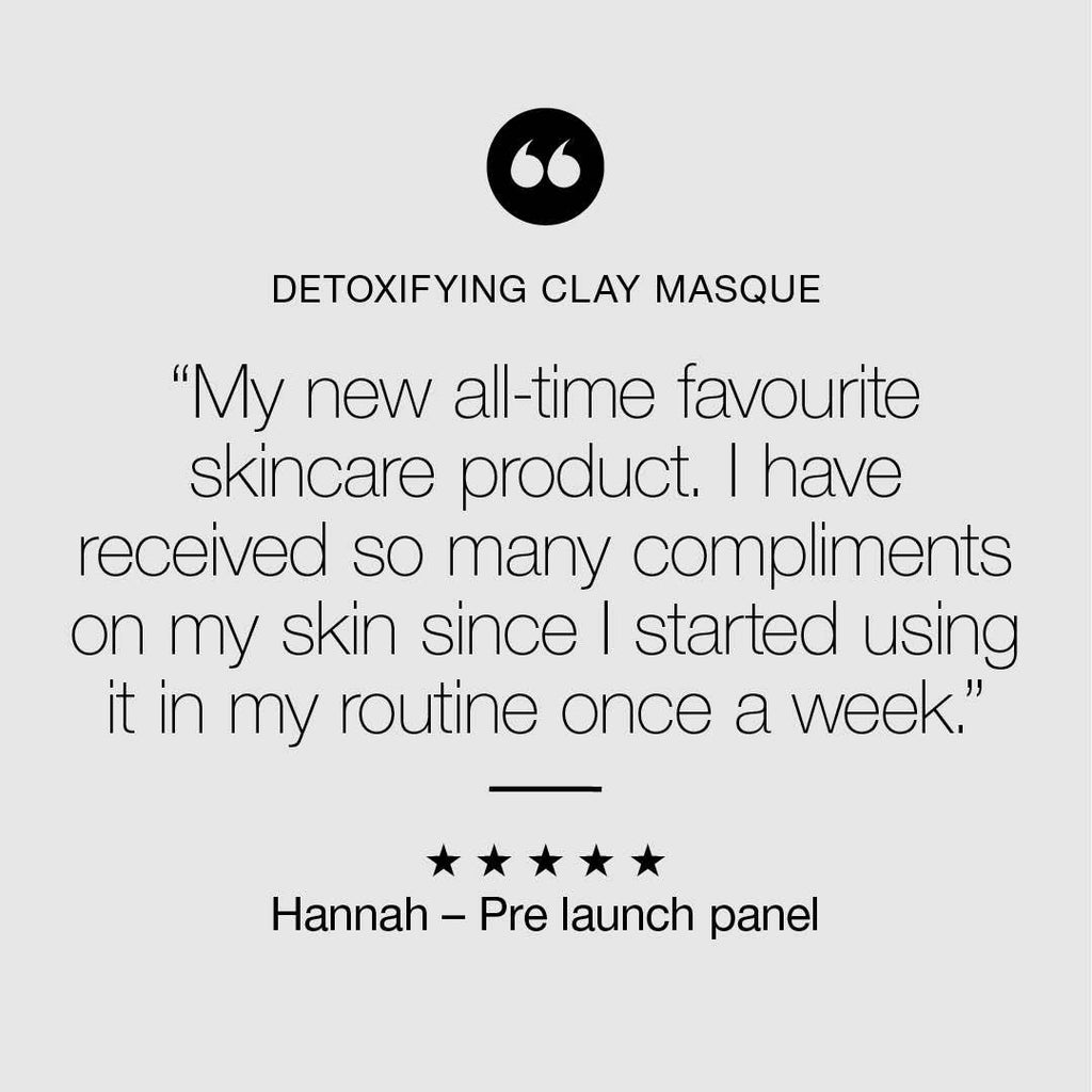 Review: "I have received so many compliments on my skin since I started using this in my routine once a week" says Hannah