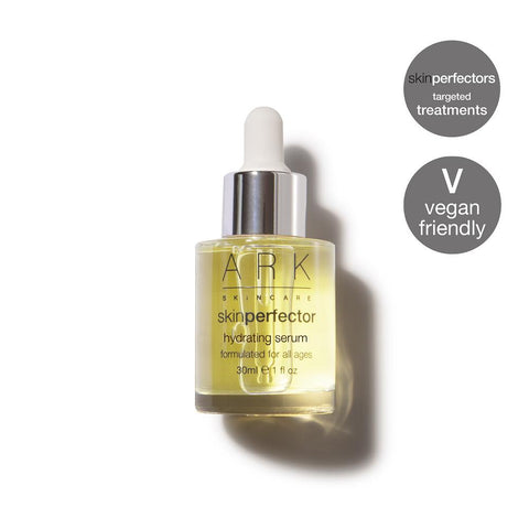 ARK Skincare's vegan Hydrating Serum instantly hydrates dry, thirsty skin & plumps up fine lines & wrinkles