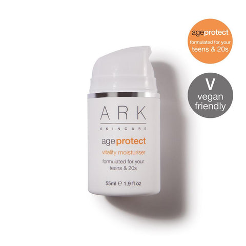 Age Protect Vitality Moisturiser, vegan face cream formulated for teens & 20s skin