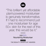 'This brilliant yet affordable plant-based moisturiser is genuinely transformative.' say the  Beauty Shortlist Awards.