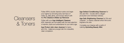 Cleansers & Toners