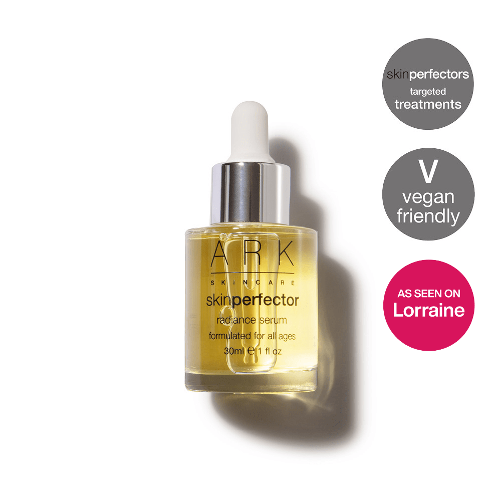 ARK'S Radiance Serum gives complexion an instant glow, whilst working long term to even skin tone & fade pigmentation.