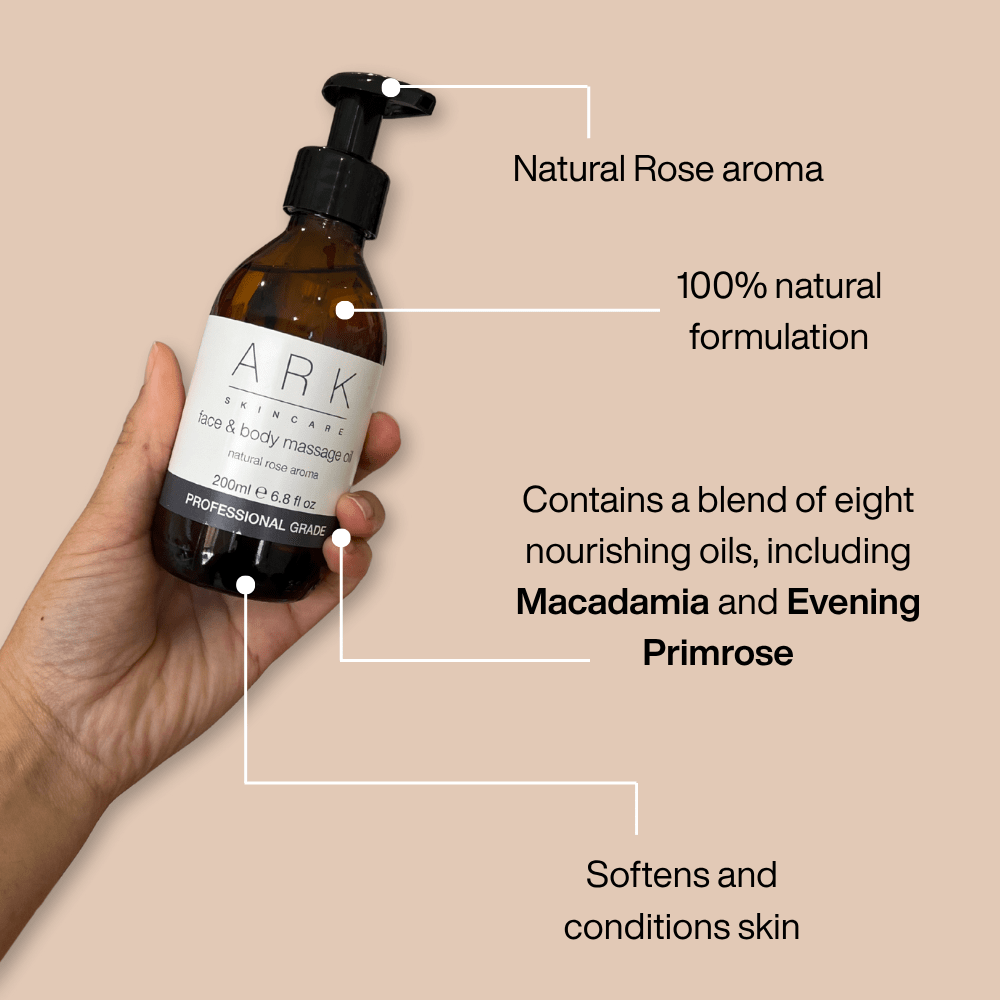 Rose Face & Body Massage Oil 200ml