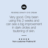  'Very good. Only been using this 2 weeks & can see a big improvement in the dark circles' 5 star customer review