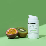 ARK's Age Defend Replenishing Moisturiser contains bioactive natural ingredients including Kiwi & Passionfruit