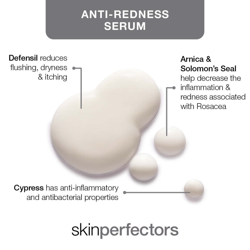 Anti-redness serum by ARK Skincare, suitable for those who struggle with flushing, redness and rosacea. 100% vegan