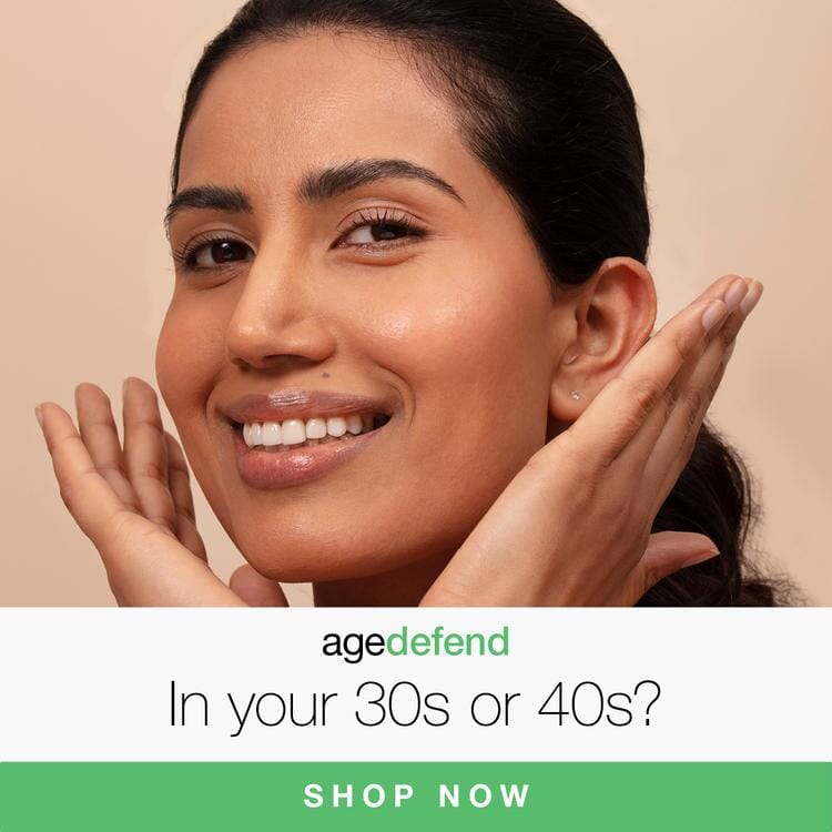 Defend your skin from the effects of internal and external stress with vital nutrients from ARK Skincare's Age Defend Collection.